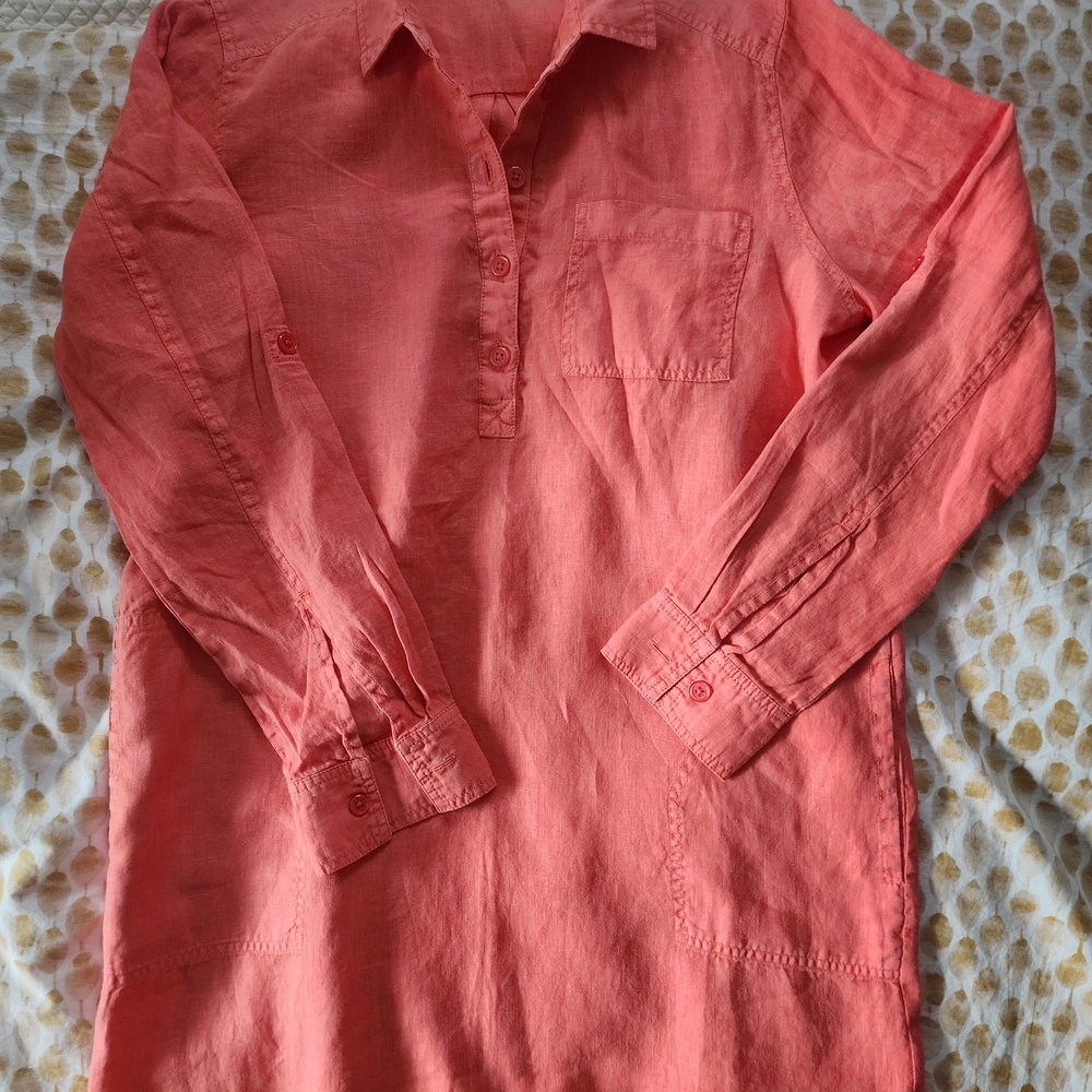 Michael Stars Vibrant Coral Top